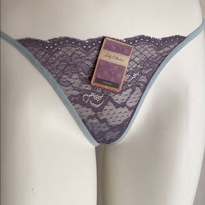 Lady Collection lavender string thong panty